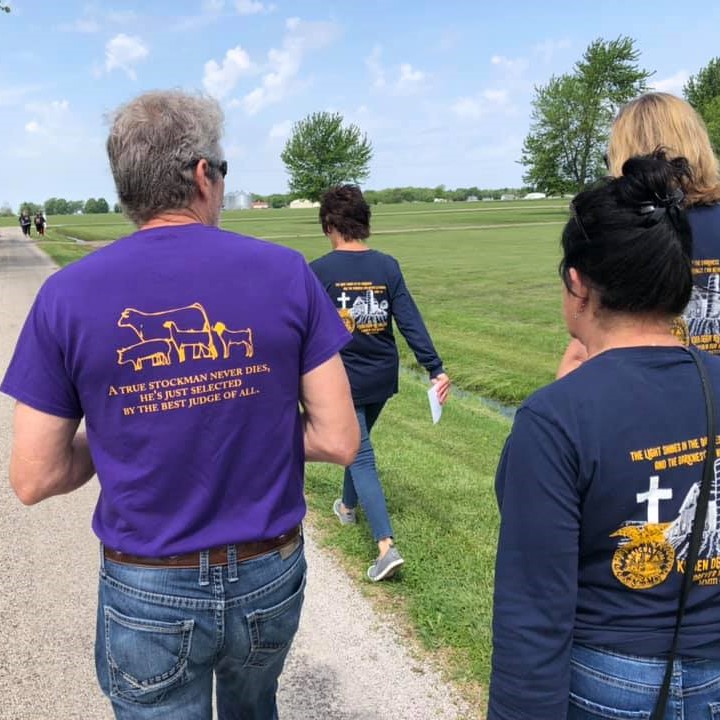 group walk to remember and heal those affected by suicide